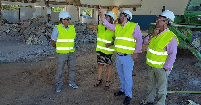 El IES La Zafra acoge este verano las obras de modernización y ampliación de las instalaciones para Automoción