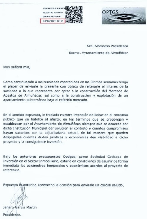 Carta de Jenaro Garcia mostrada por Herrera en un pleno de 2014 donde se trató el tema del Mercado.jpg