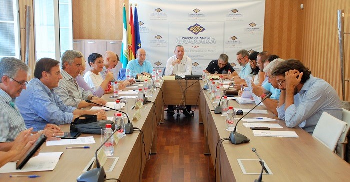 Consejo de Administración del Puerto de Motril, esta mañana.jpg