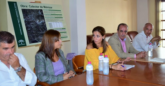 Medio Ambiente dará fin al problema de vertidos en Molvízar con una actuación cercana a los 2 millones de euros.jpg