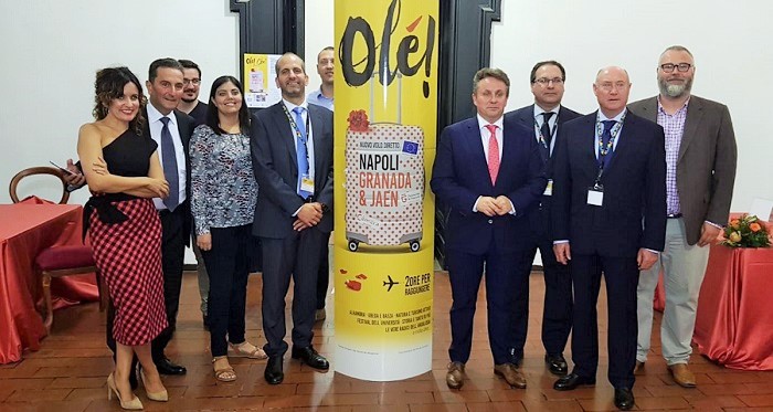 Granada y Jaén refuerzan su promoción como destino cultural y turístico tras la campaña desarrollada en Nápoles.jpg