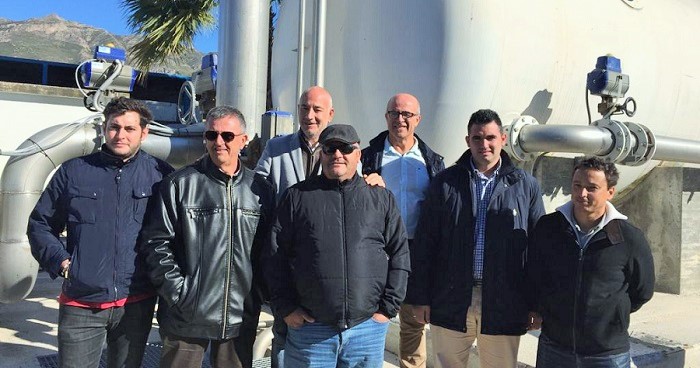Visita a la Estación de Tratamiento de Aguas Potables de Molvízar
