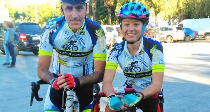 El ciclismo sexitano presente en la Subida a la Fuente de la Reina Cabberty.jpg