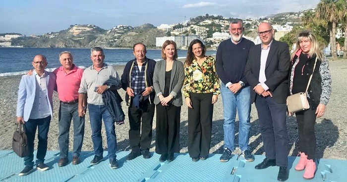 Mar Sánchez visita Almuñécar