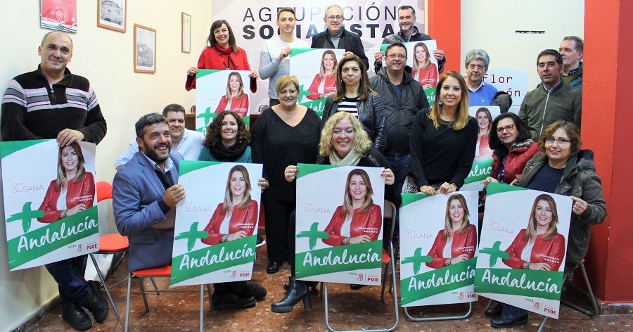 PSOE de Motril, inicio de campaña para las andaluzas