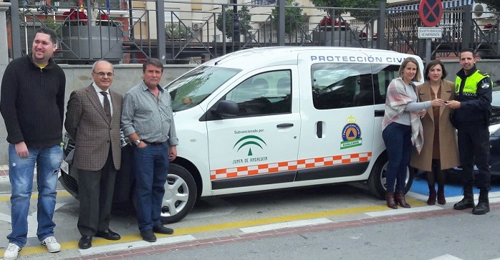 La Junta entrega un vehículo a la agrupación de voluntarios de Protección Civil de Gualchos - Castell de Ferro