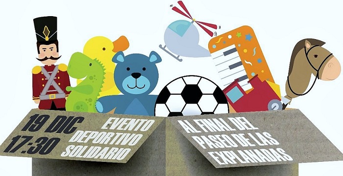 La jornada ‘Ningún niño sin juguete_ vuelve este miércoles 19 al Paseo de las Explanadas