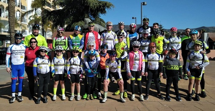 El Club Ciclista Almuñécar en la Gala del Ciclismo de Almería 2018 y 'Primera Pedalá' de 2019