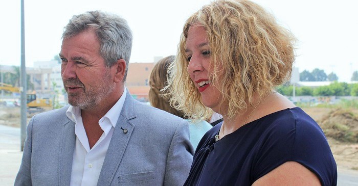 Flor Almón felicita al nuevo presidente de la Autoridad Portuaria, el motrileño José García Fuentes