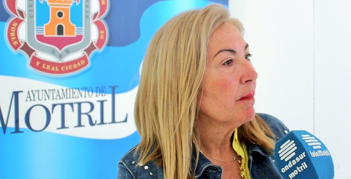 María Ángeles Escámez, teniente de alcalde responsable del área de Formación y Empleo del Ayuntamiento de Motril