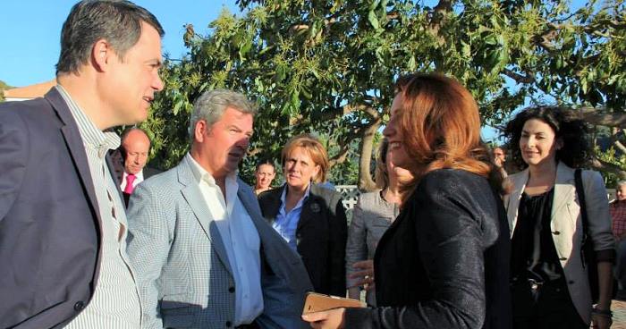 Rojas, García Fuentes y Carmen Crespo, PP