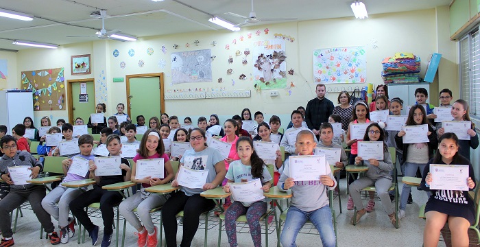 Alumnado de quinto de Primaria del CEIP Garvayo Dinelli.jpg