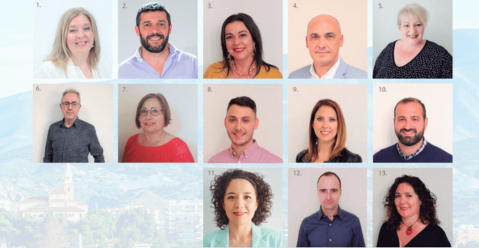 Candidatura PSOE Motril elecciones municipales 26 mayo 2019.png
