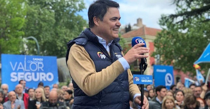 Carlos Rojas llama a concentrar el voto en el PP 'para garantizar el futuro de todos'.jpg