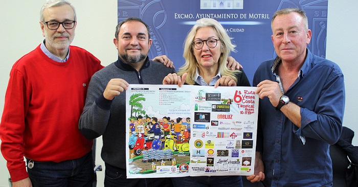 La 6ª Ruta Vespa Costa Tropical acogerá a 200 motos de diferentes puntos del país.jpg