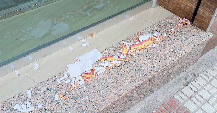 Podemos Motril denuncia un ataque a su sede.jpg