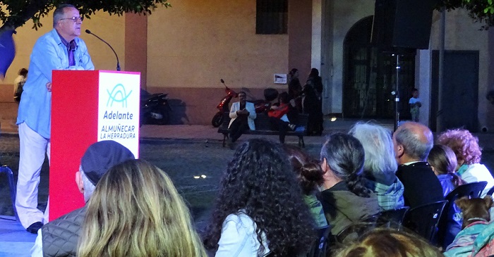 Adelante celebró el sábado en la Plaza del Acueducto un mitin fiesta.jpg