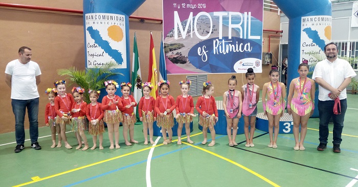 Éxito del IV Trofeo Ciudad de Motril de Gimnasia Rítmica con más de 400 gimnastas de la provincia granadina