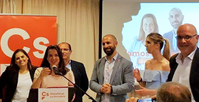 Ciudadanos presentó su candidatura en La Herradura