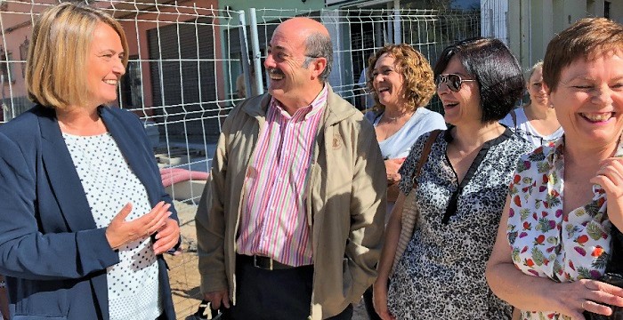 El 19 de julio fecha límite para la conclusión completa de las obras de la calle Ancha, anuncia García Chamorro