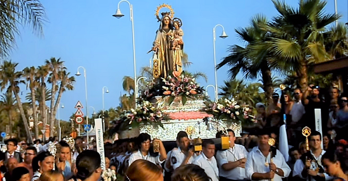 Procesión de la Virgen del Carmen de Almuñécar