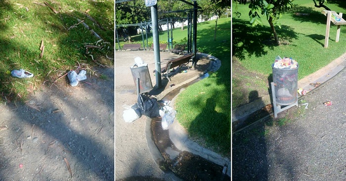 El PSOE dice evidenciar la ausencia de mantenimiento y plan de limpieza en el Parque de los Pueblos de América.jpg