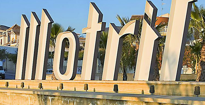 Letrero Motril entrada