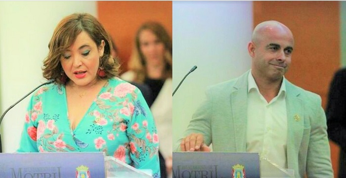 Concejales independientes de Motril Susana Peña Gómez y Daniel Ortega Moreno.jpg