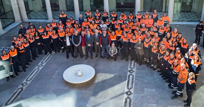 Más de 140 voluntarios analizan su participación en Protección Civil en unas jornadas provinciales en Granada.jpg
