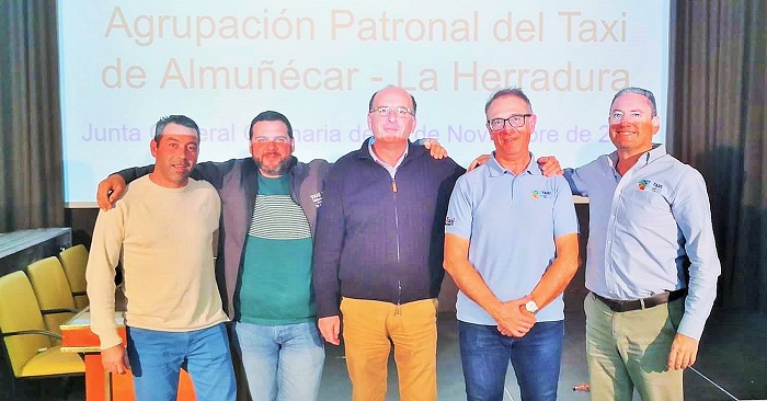 Marcos Corral Ruiz, reelegido presidente de la Agrupación Patronal del Taxi Almuñécar - La Herradura.jpg