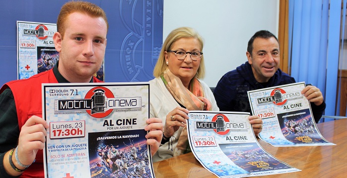 'Al cine por un juguete' llama a la solidaridad motrileña para que la Navidad llegue a todos los hogares
