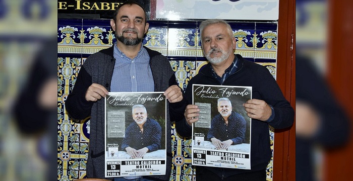 El cantaor Julio Fajardo presentará en Motril su último disco 'Recordando'.jpg