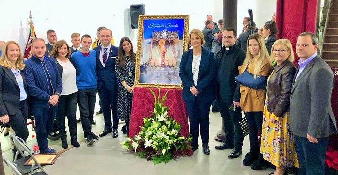 La Semana Santa de Motril se anuncia en azul y oro en su cartel oficial 2020.jpg