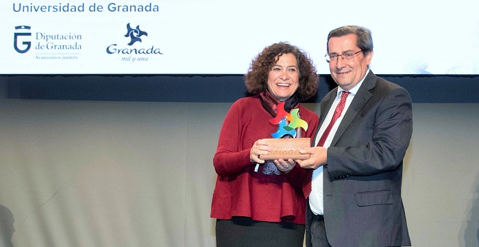 La UGR, la Villa Romana de Salar y el restaurante Casa Piolas de Algarinejo, Premios Turismo de Granada 2019.jpg