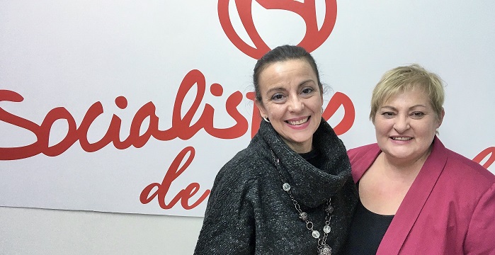 Las concejalas del PSOE en el Ayuntamiento de Motril Alicia Crespo y Susana Feixas.jpg