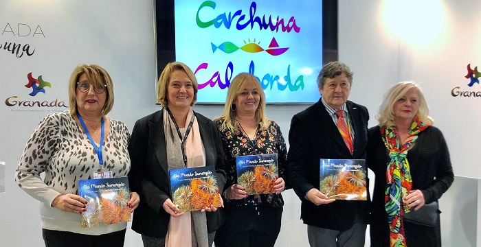 Carchuna y Calahonda invitan en Fitur a sumergirse en sus fondos marinos