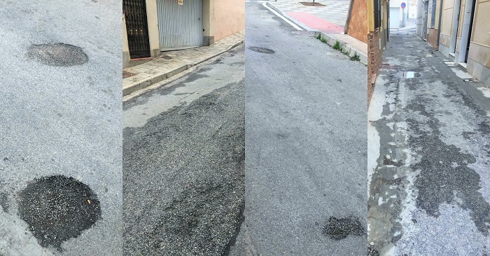 El PSOE reclama el arreglo de la calle Pontanilla, en el barrio de Las Angustias