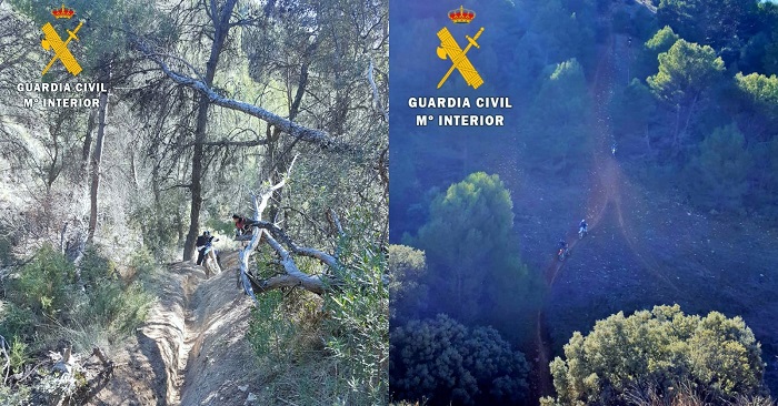 La Guardia Civil denuncia a los organizadores de una ruta motera 'offroad' no autorizada