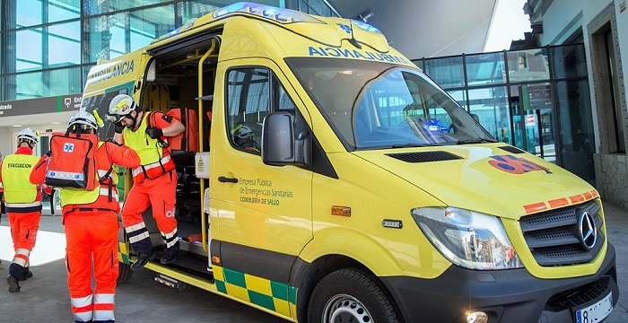 Los granadinos valoran con un 9,2 sobre diez el servicio recibido por los equipos de emergencias sanitarias 061