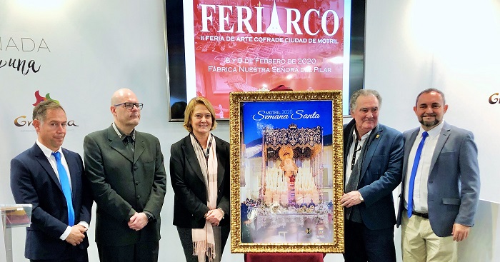 Motril luce su arte cofrade y la pasión de su Semana Santa en Fitur 2020