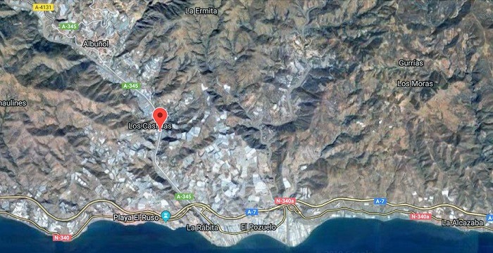 Un motorista ha fallecido tras un accidente de tráfico registrado en la A-345 en Albuñol.jpg