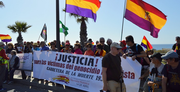 Alrededor de 400 personas recuerdan en Salobreña a las víctimas de la ‘carretera de la muerte’ de 1937