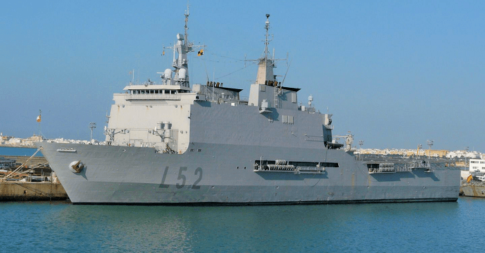Castilla, buque de asalto anfibio de la Armada Española