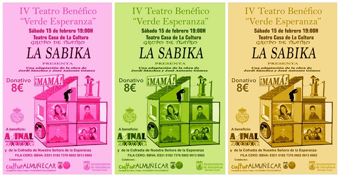 El grupo de teatro La Sabika presentará en Almuñécar la obra de teatro Mamá
