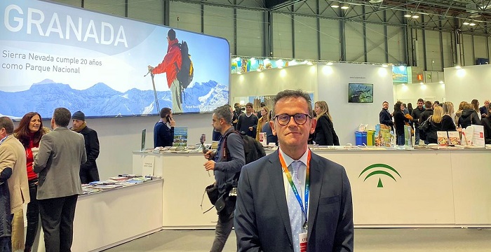 Gustavo Rodríguez, delegado territorial de Turismo de la Junta en Granada