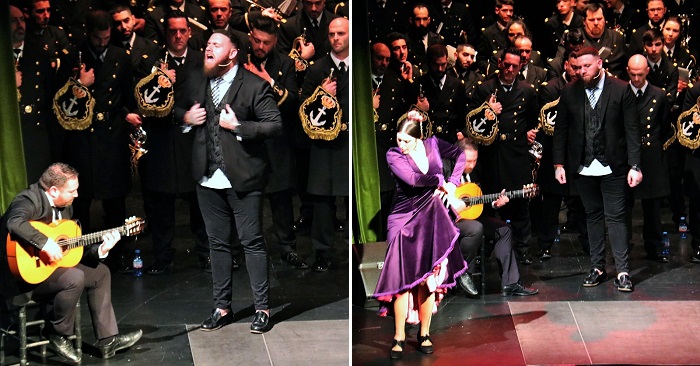 La Cofradía del Nazareno de Almuñécar celebró un gran espectáculo bajo el nombre de 'Romance Cofrade'