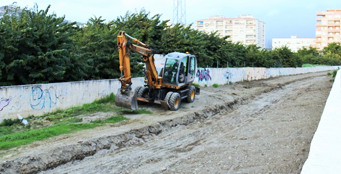 La Junta acomete en Almuñécar la limpieza y mejora de los cauces de los ríos Verde y Seco