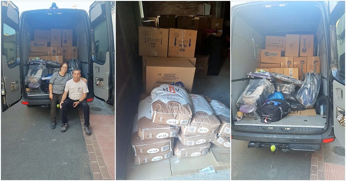 La ONG Lanjarón-Mira al Mundo envía ayuda humanitaria a los campos de refugiados Sirios