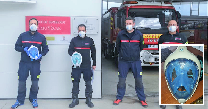 Bomberos de Almuñécar Coronavirus