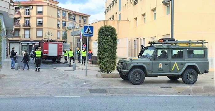 El Ayuntamiento agradece la presencia de la Unidad Militar de Emergencias para velar por la salud de los motrileños